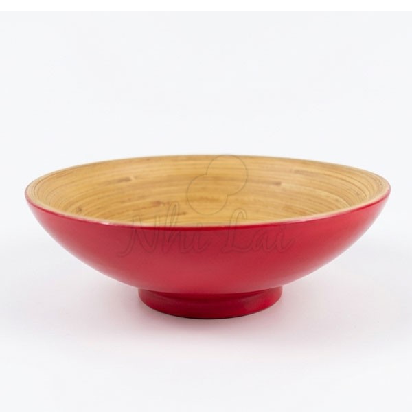 Coupelle en bambou laquée An Com