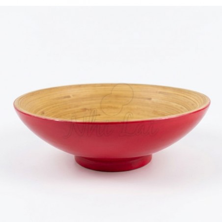 Coupelle en bambou laquée An Com